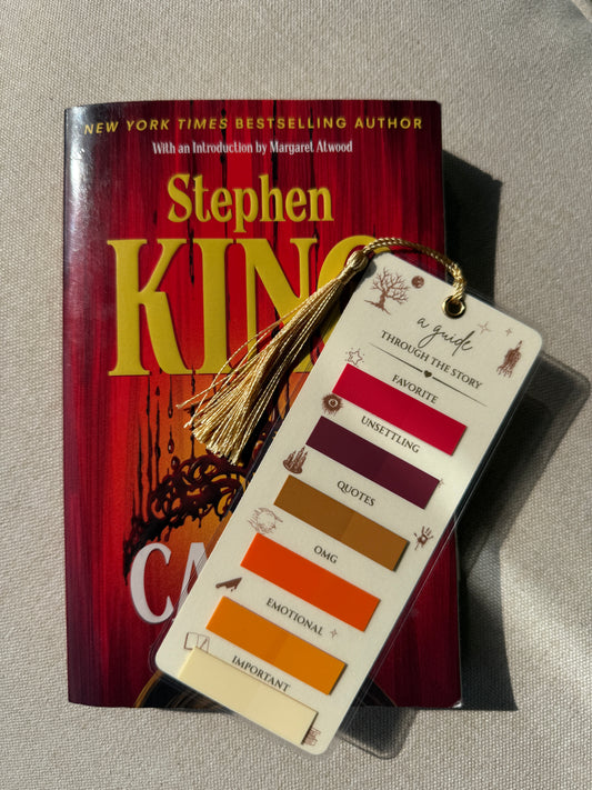 Thriller Annotation Bookmark