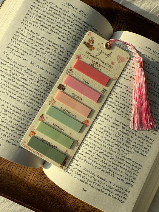 🍂Literary Bookmark: Cozy Fall Edition