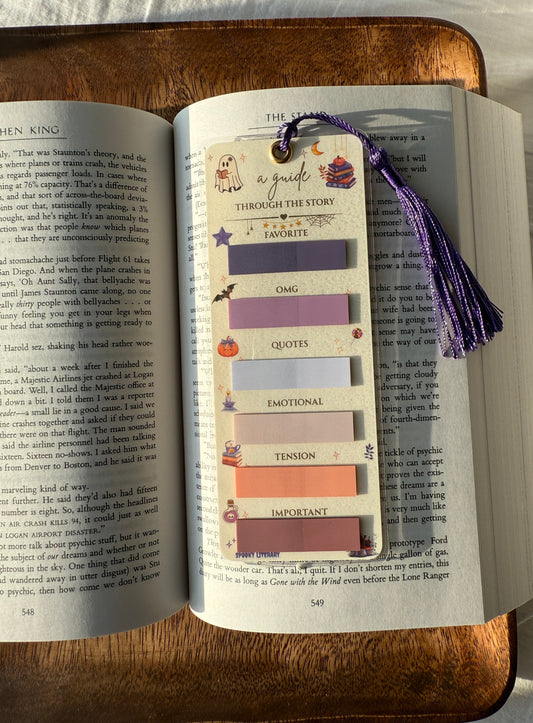 👻Literary Bookmark: Cute Spooky Edition