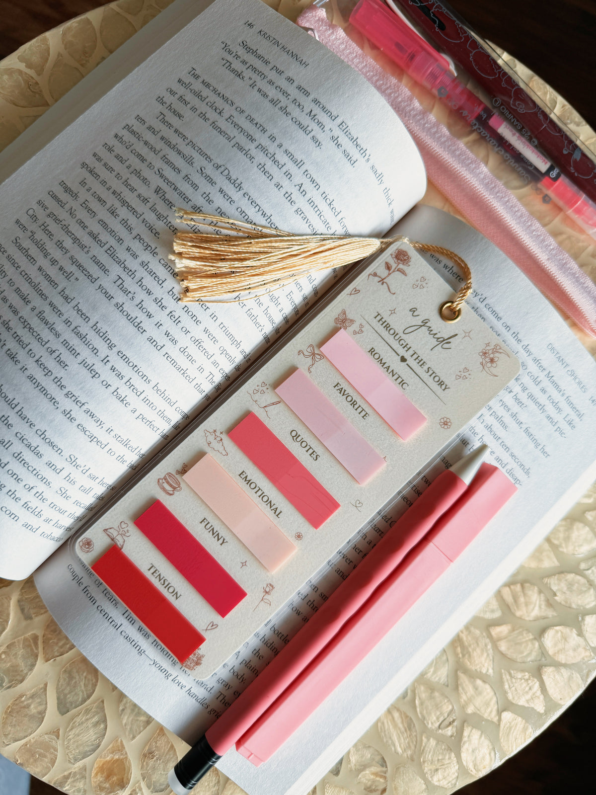 Romance Annotation Bookmark