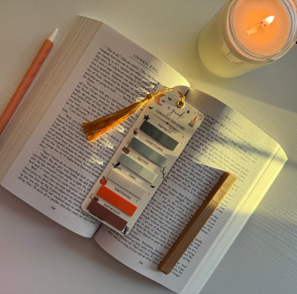 🔪Thriller Bookmark: Halloween Edition