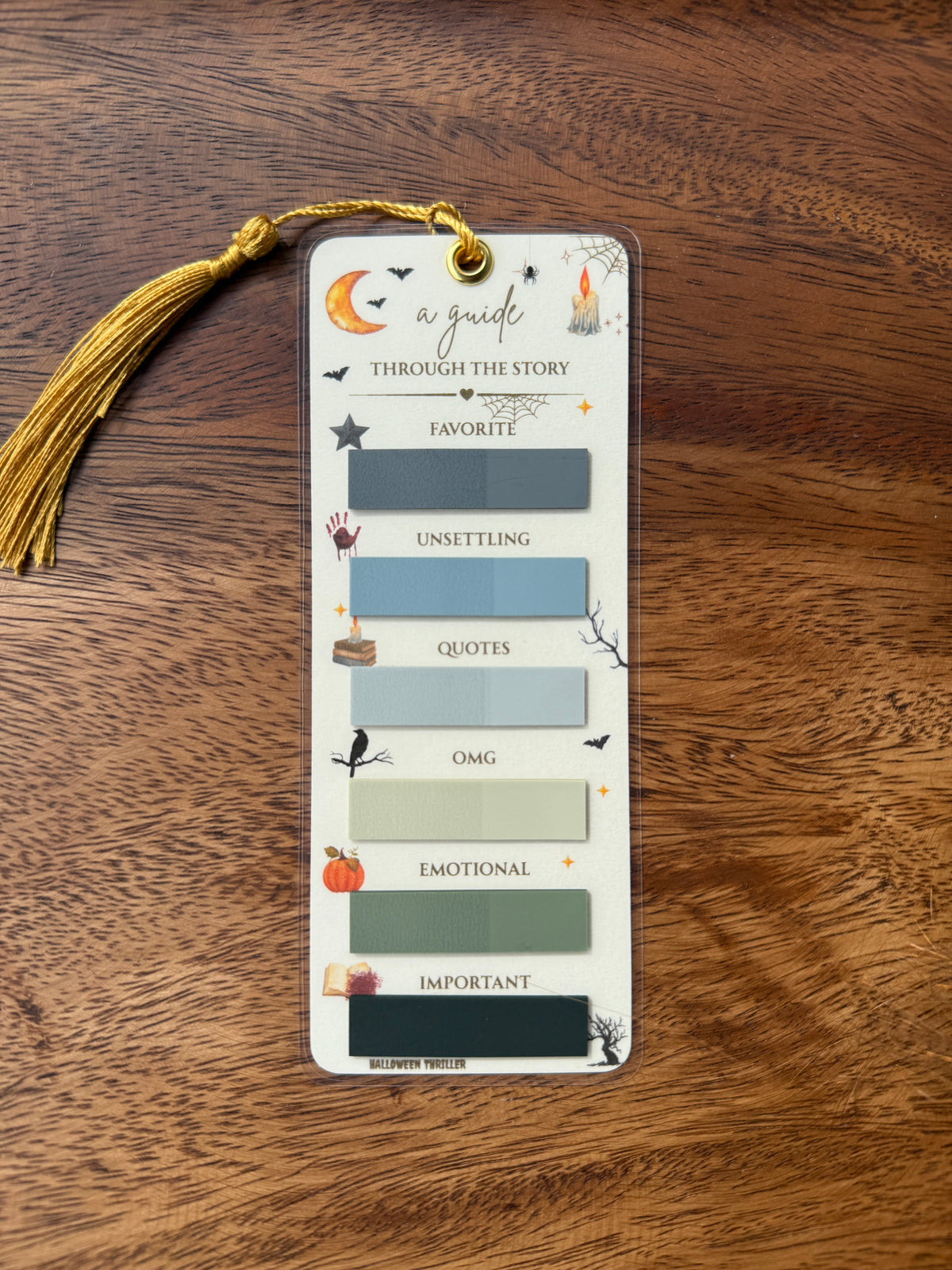 🔪Thriller Bookmark: Halloween Edition