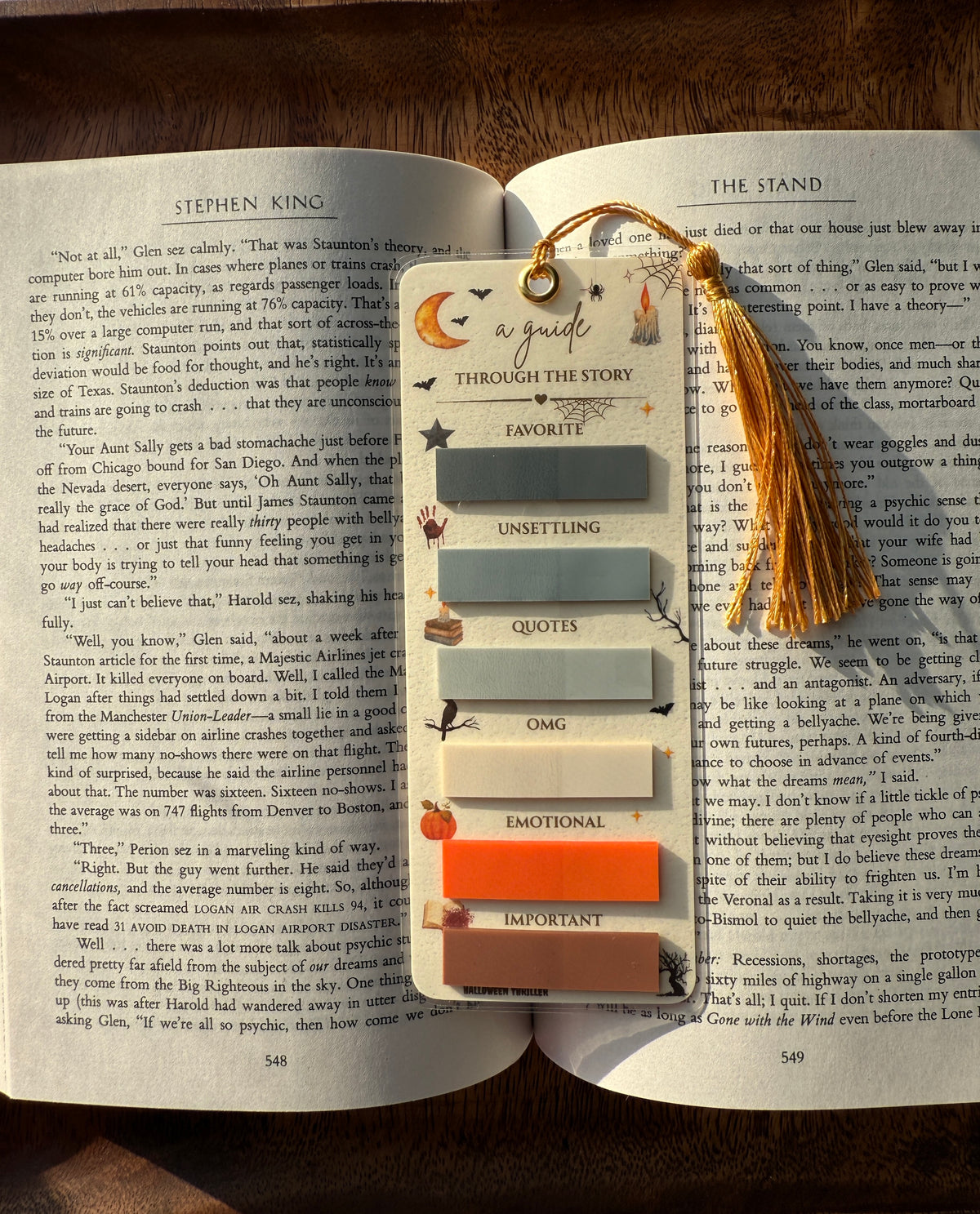 🔪Thriller Bookmark: Halloween Edition