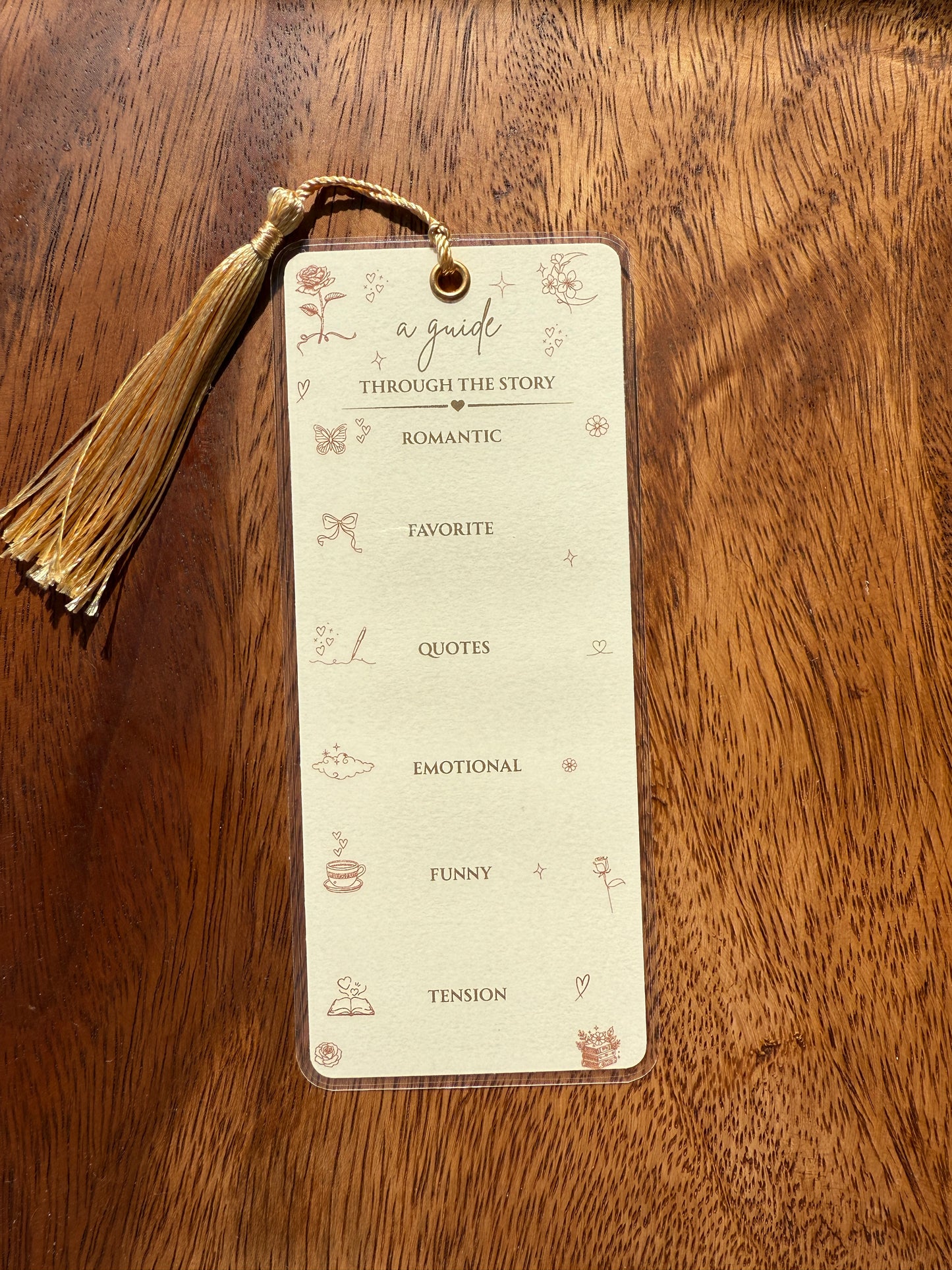 Romance Annotation Bookmark