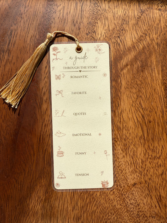 Romance Annotation Bookmark