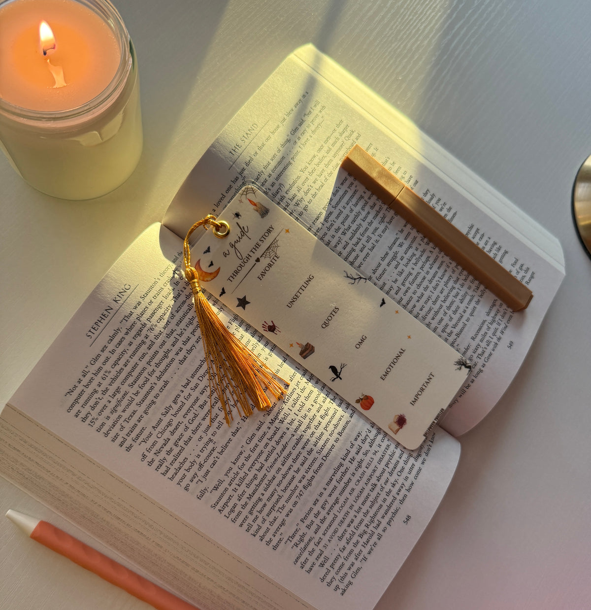 🔪Thriller Bookmark: Halloween Edition