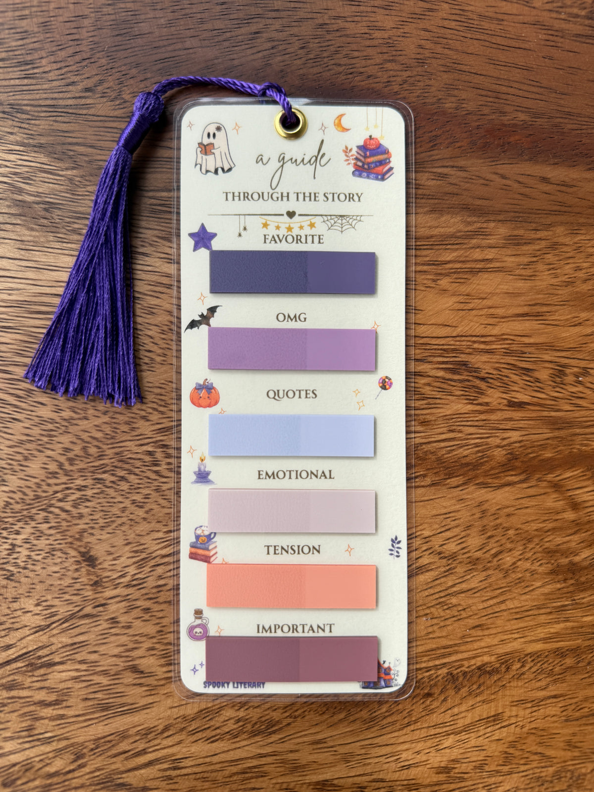 👻Literary Bookmark: Cute Spooky Edition