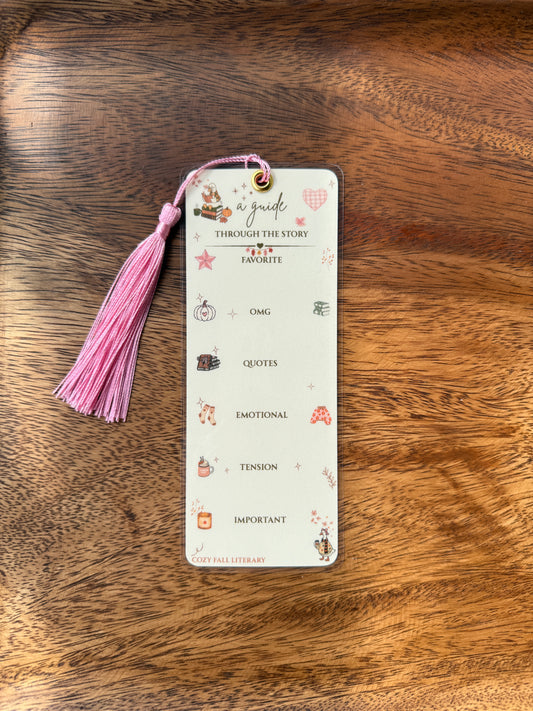 🍂Literary Bookmark: Cozy Fall Edition