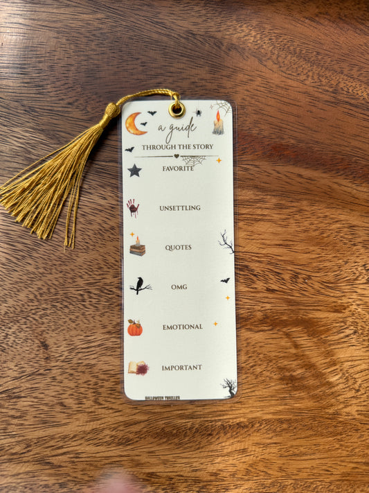 🔪Thriller Bookmark: Halloween Edition