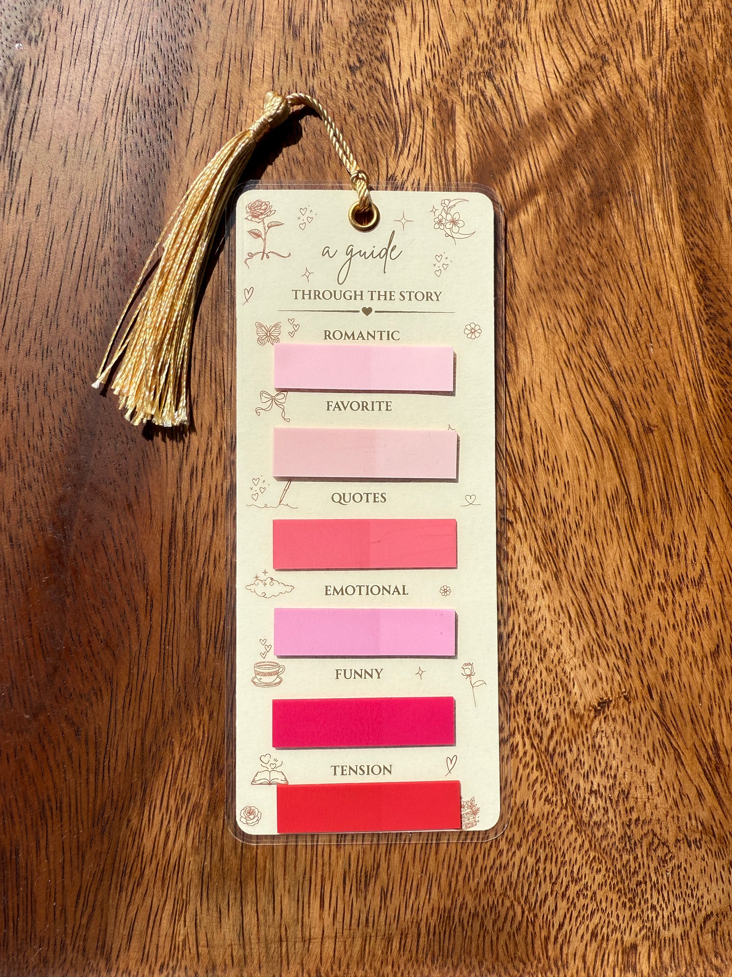 Romance Annotation Bookmark