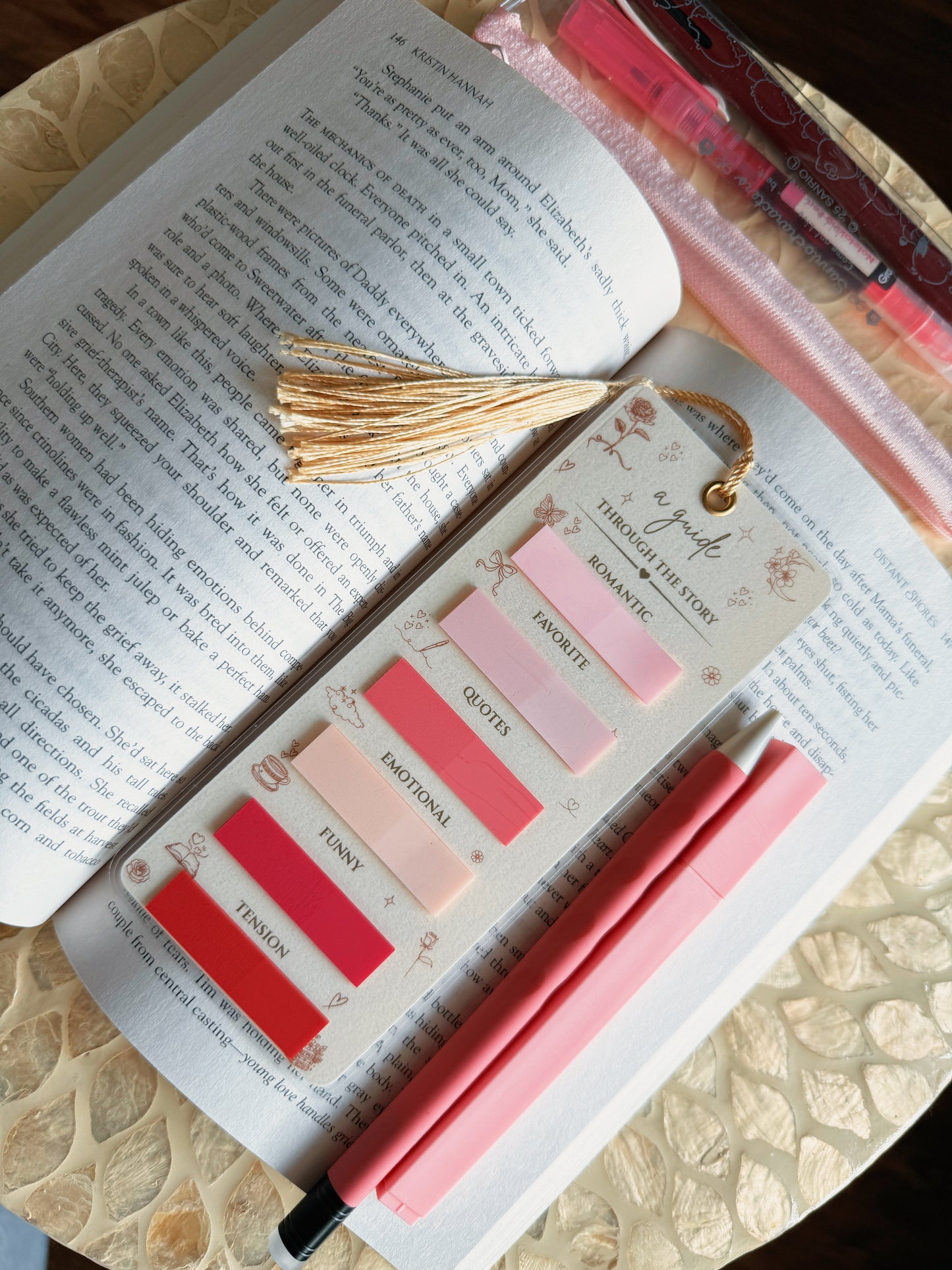 Romance Annotation Bookmark